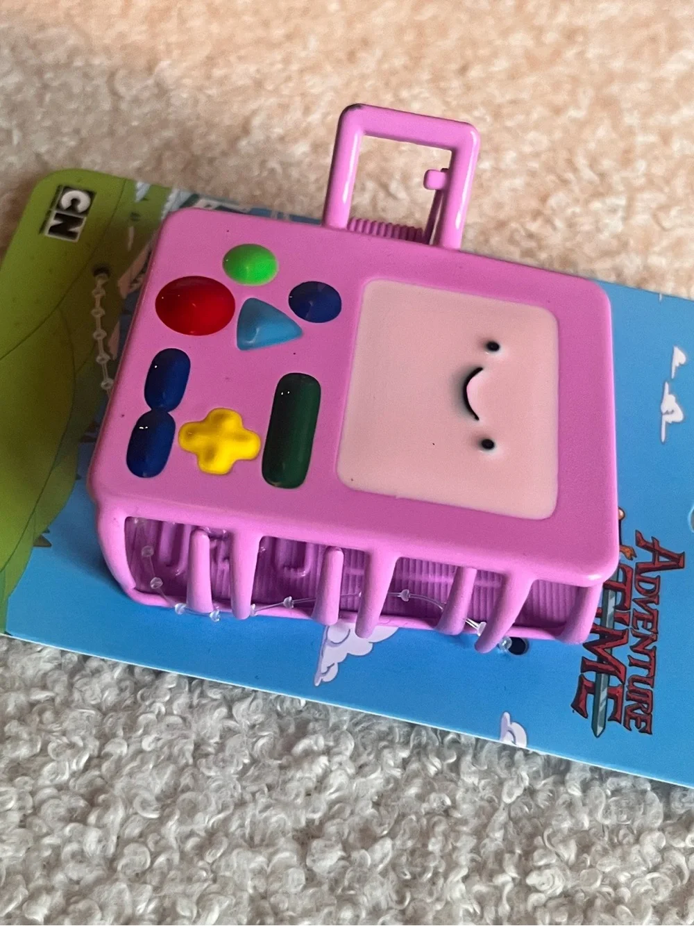 🎉🎉Adventure Time Pink BMO Claw Hair Clip